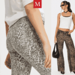Leopard Print Jeans
