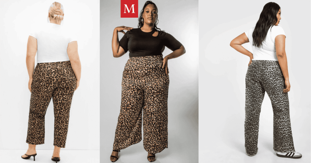leopard print jeans