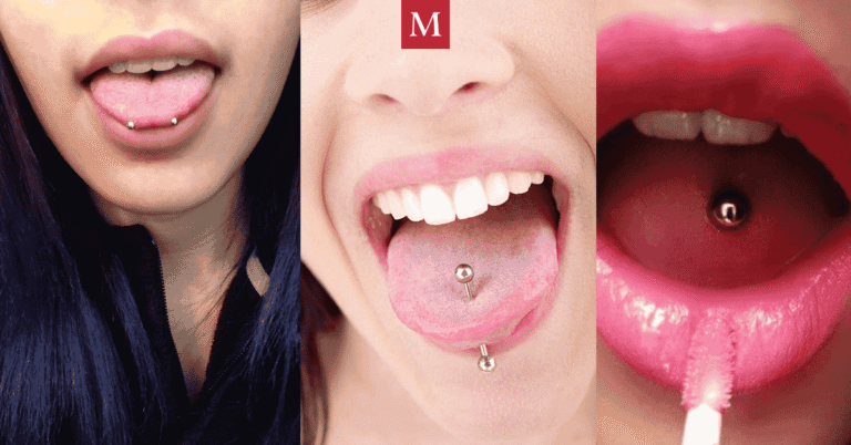 tongue piercing