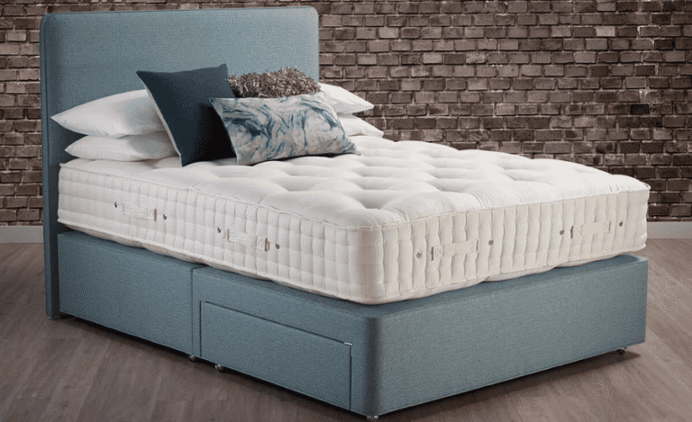 Hypnos Wool Origins 6 mattress with traceable British wool and ReActivePro 6-turn pocket springs