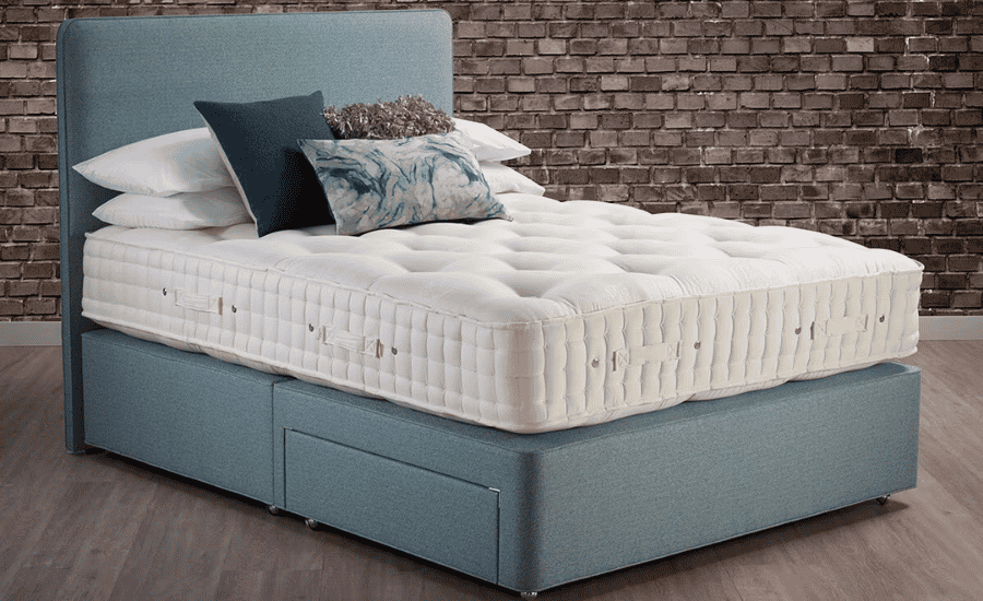 Hypnos Wool Origins 6 mattress with traceable British wool and ReActivePro 6-turn pocket springs