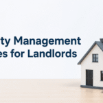 Property manager explaining property management services to a landlord, including tenant support, rent collection, maintenance, and inspections.