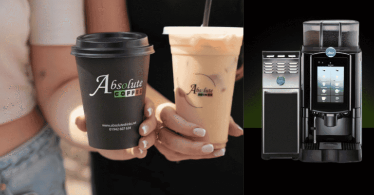 Commercial bean to cup coffee machine for a busy high-volume office