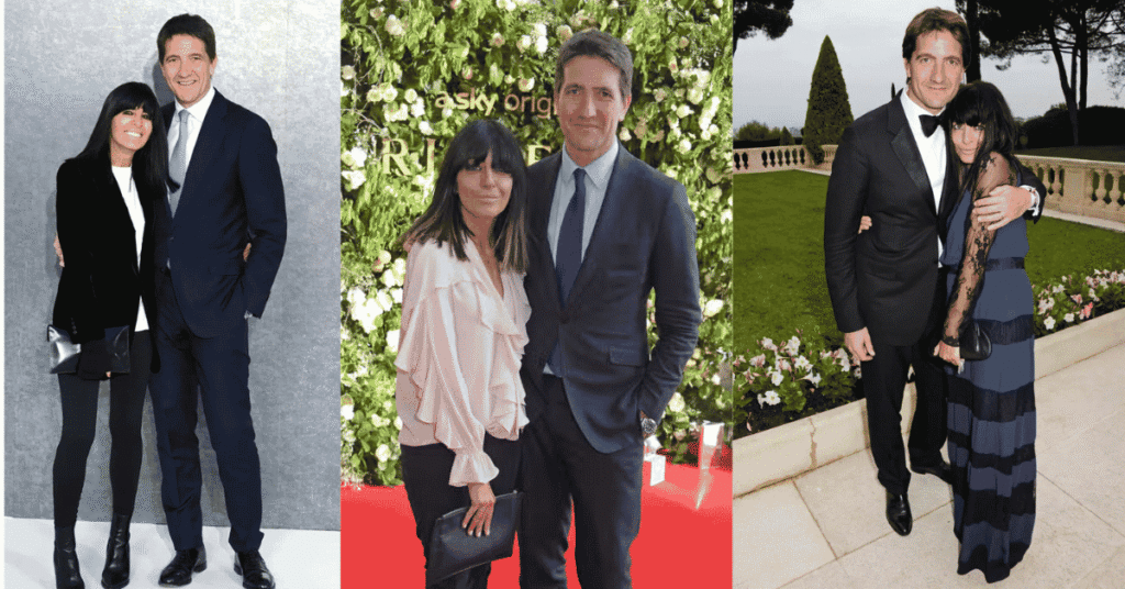 Claudia Winkleman and her husband Kris Thykier attending a film event in London