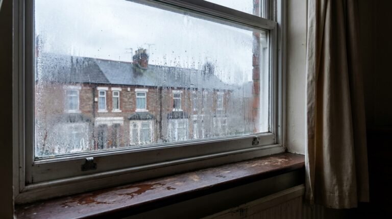 How to stop condensation on bedroom windows overnight in a UK home